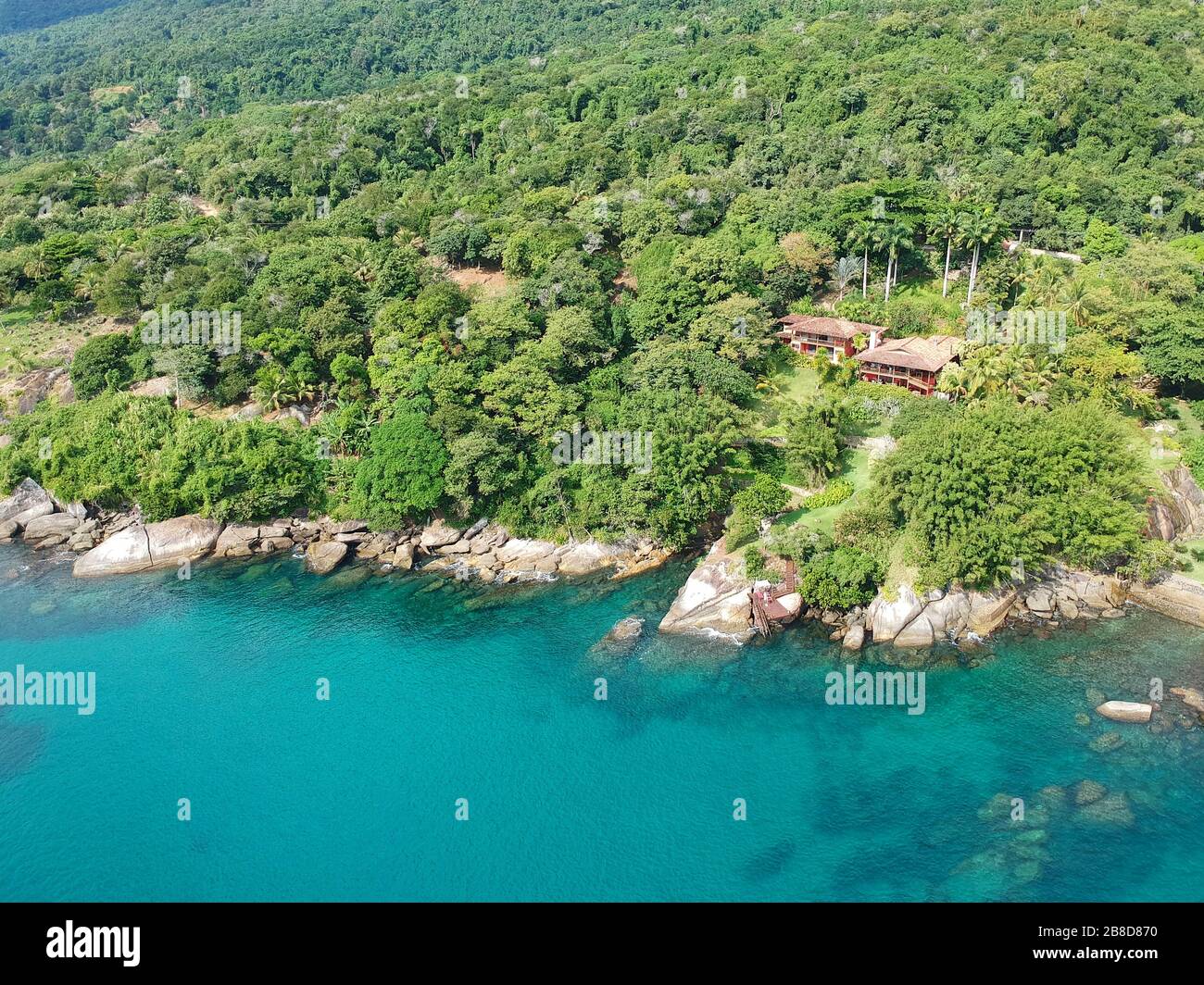 Beautiful view of Luxury Ocean View Residences With Green Walls In Brazil