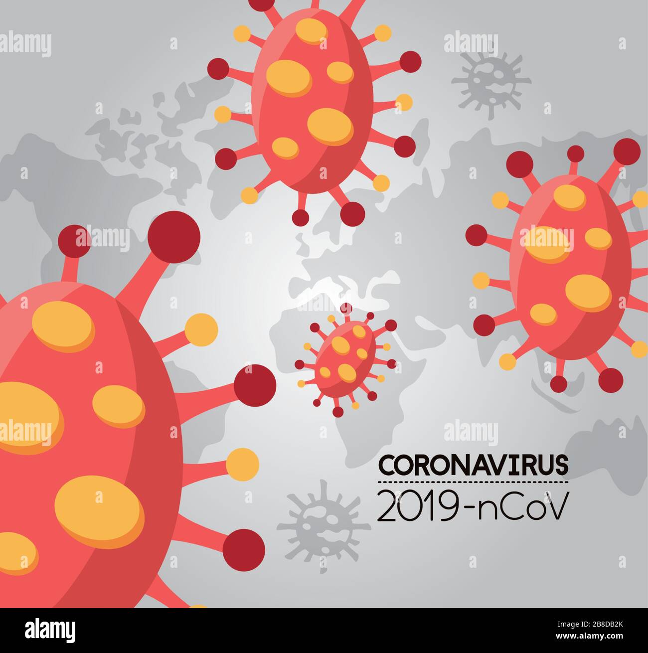 world planet earth with covid 19 particles Stock Vector Image & Art - Alamy