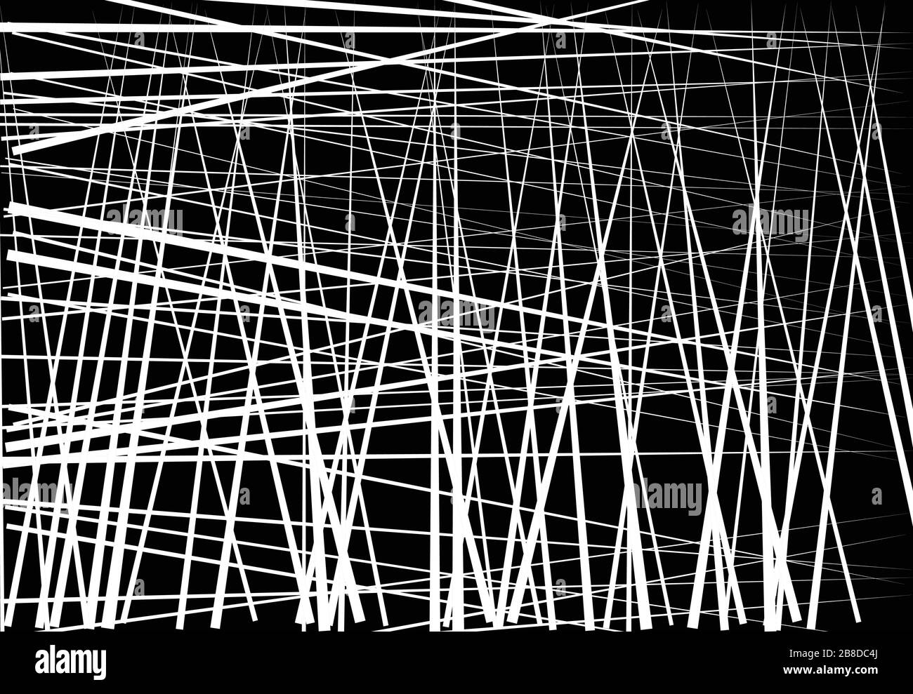 Strange Line Pattern Abstract geometric art with random, chaotic, dynamic lines. Straight ...