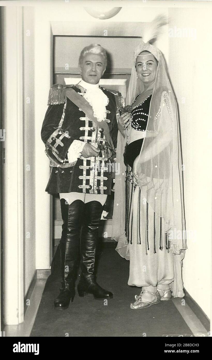 'Italiano: Giuseppe Di Stefano e Renata Tebaldi al Teatro Opera di Roma.; 1960; archivio personale; Reale; ' Stock Photo