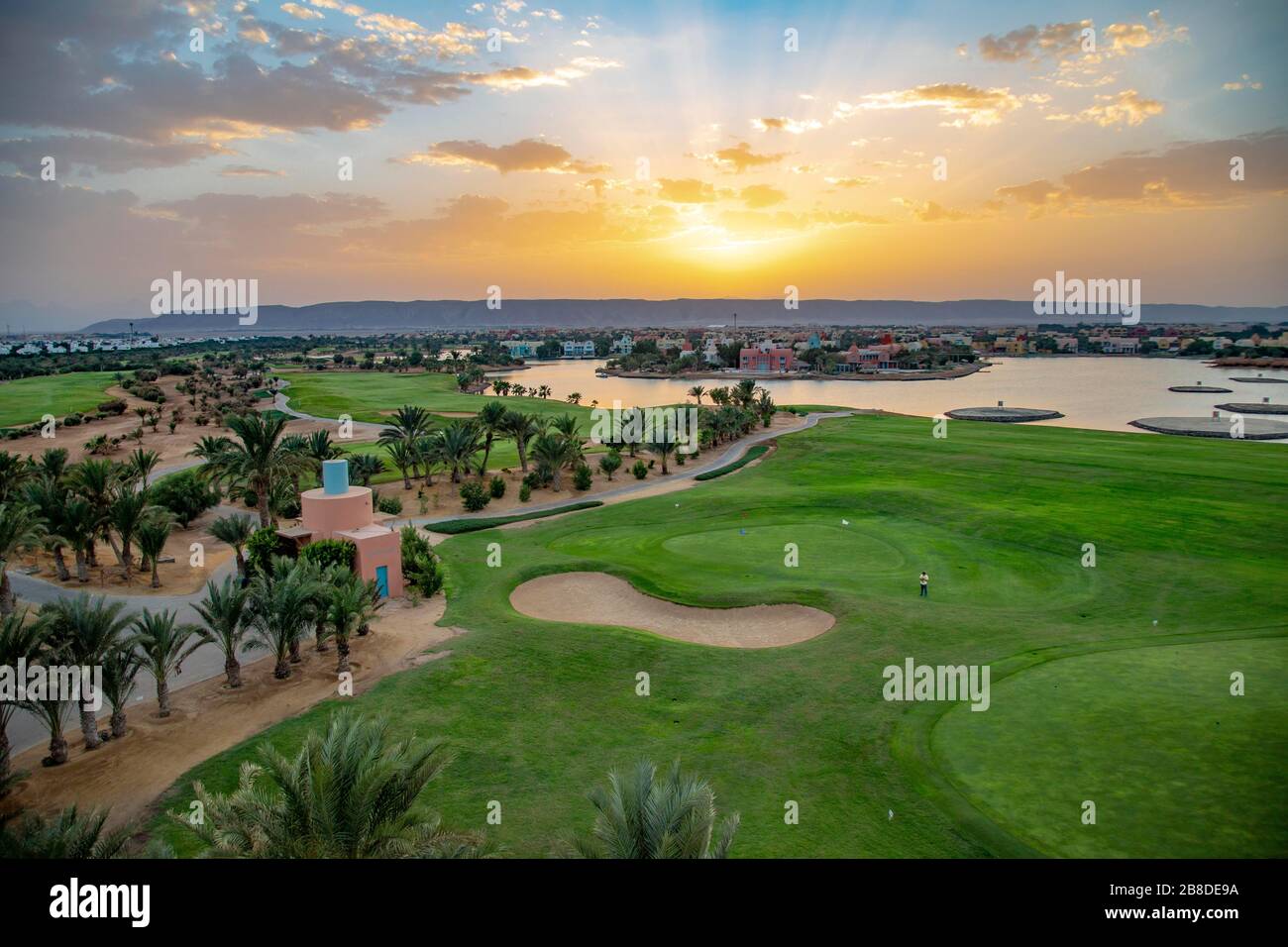 Golf Course Of The Holiday Town El Gouna High Resolution Stock Photography  and Images - Alamy
