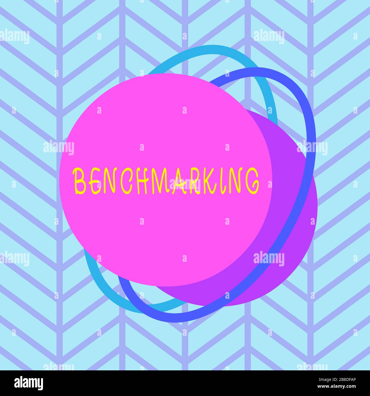 Text sign showing Benchmarking. Business photo text evaluate something ...