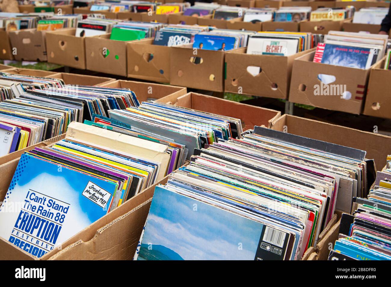 Vinyl For Sale Old Music High Resolution Stock Photography and Images -  Alamy