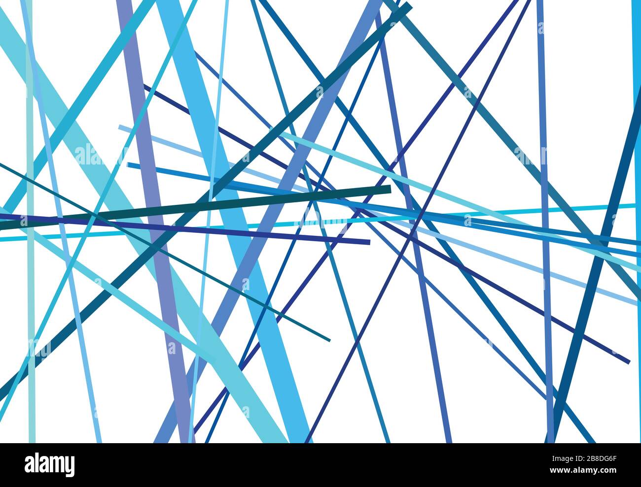 Colorful Abstract geometric art with random, chaotic lines. Straight ...