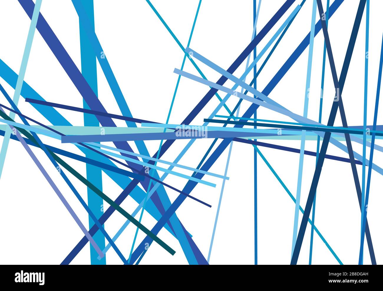 Colorful Abstract geometric art with random, chaotic lines. Straight ...