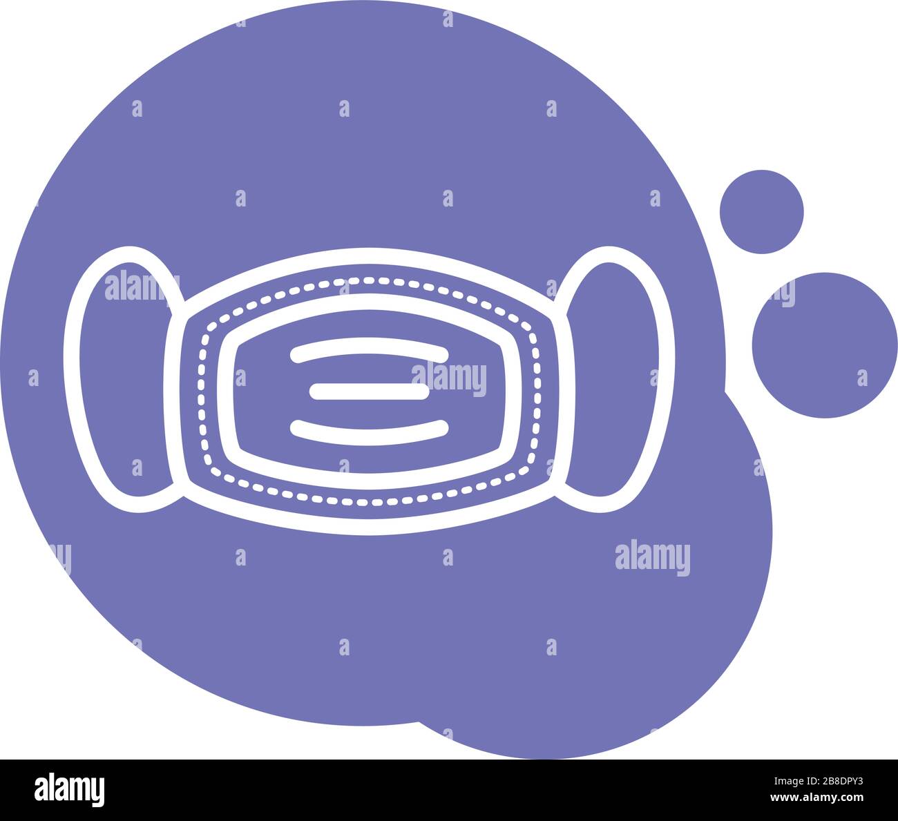 face mask accessory block style Stock Vector Image & Art - Alamy