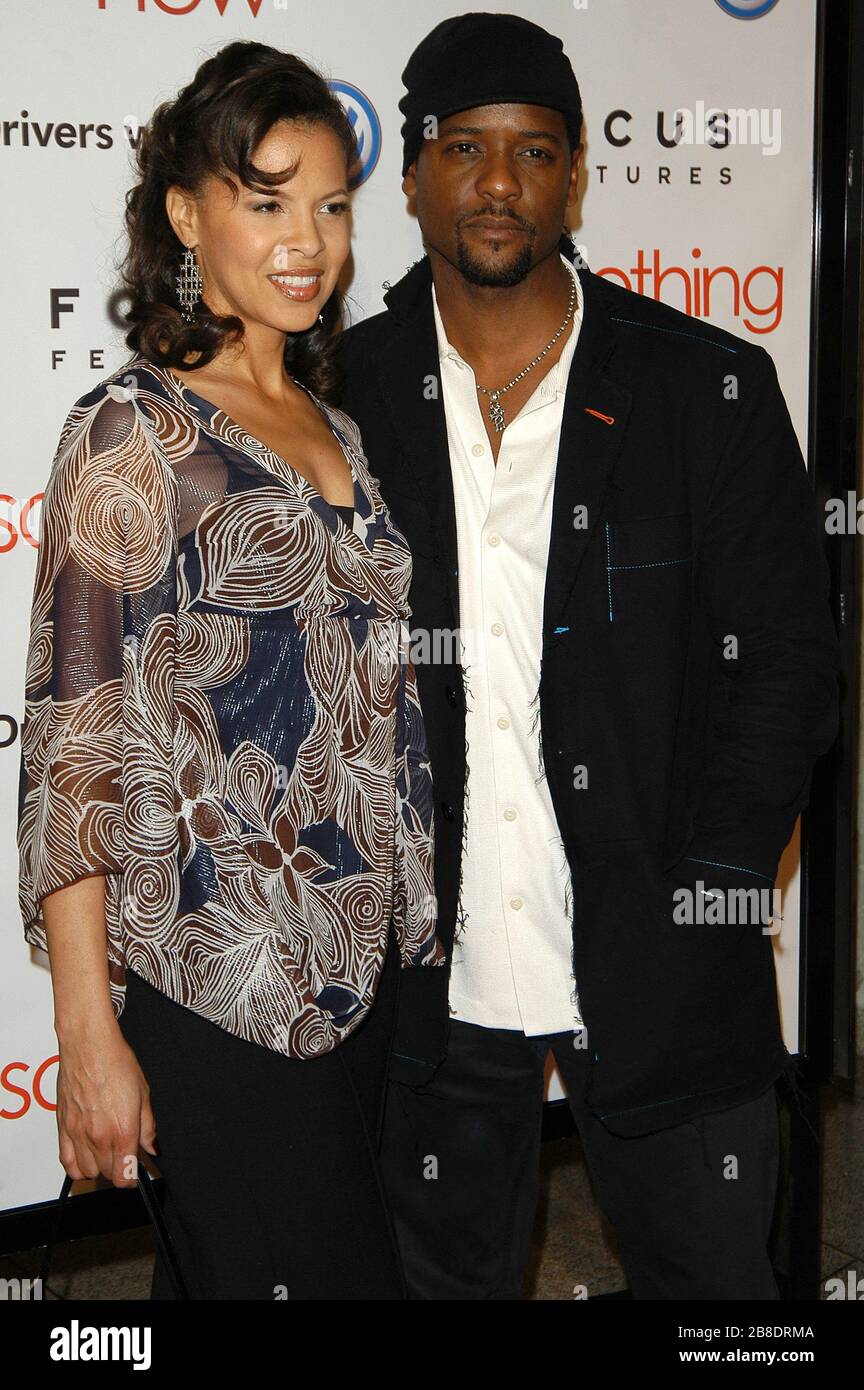 Blair underwood wife desiree hires stock photography and images Alamy