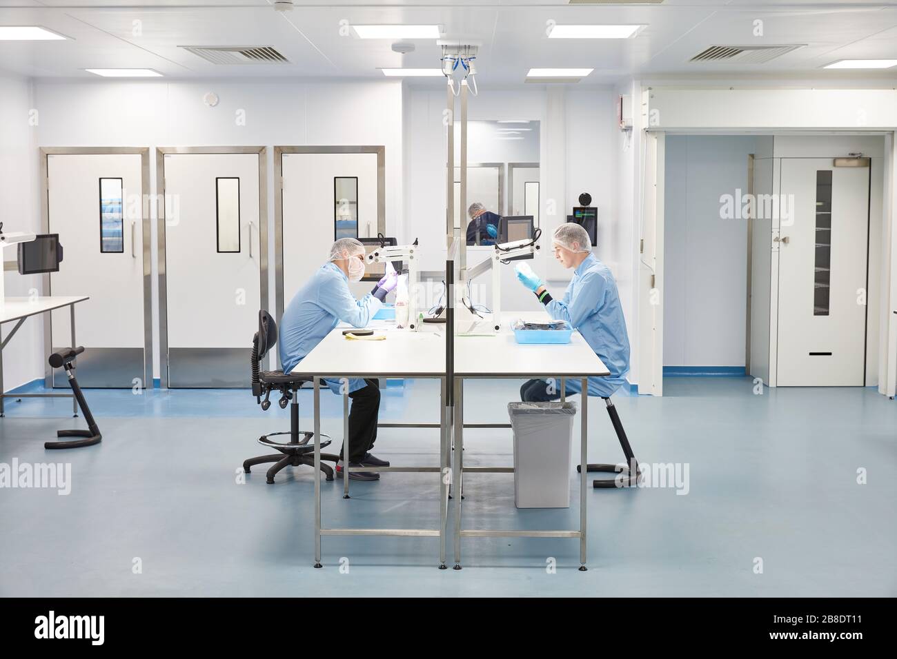 medical lab Stock Photo