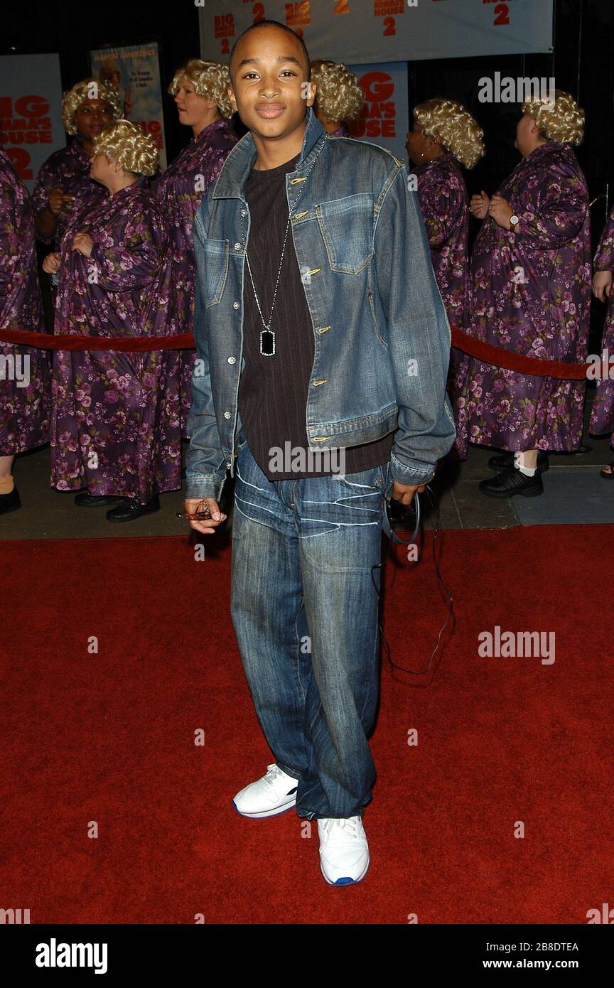Jascha Washington at the World Premiere of "Big Momma's House 2" held