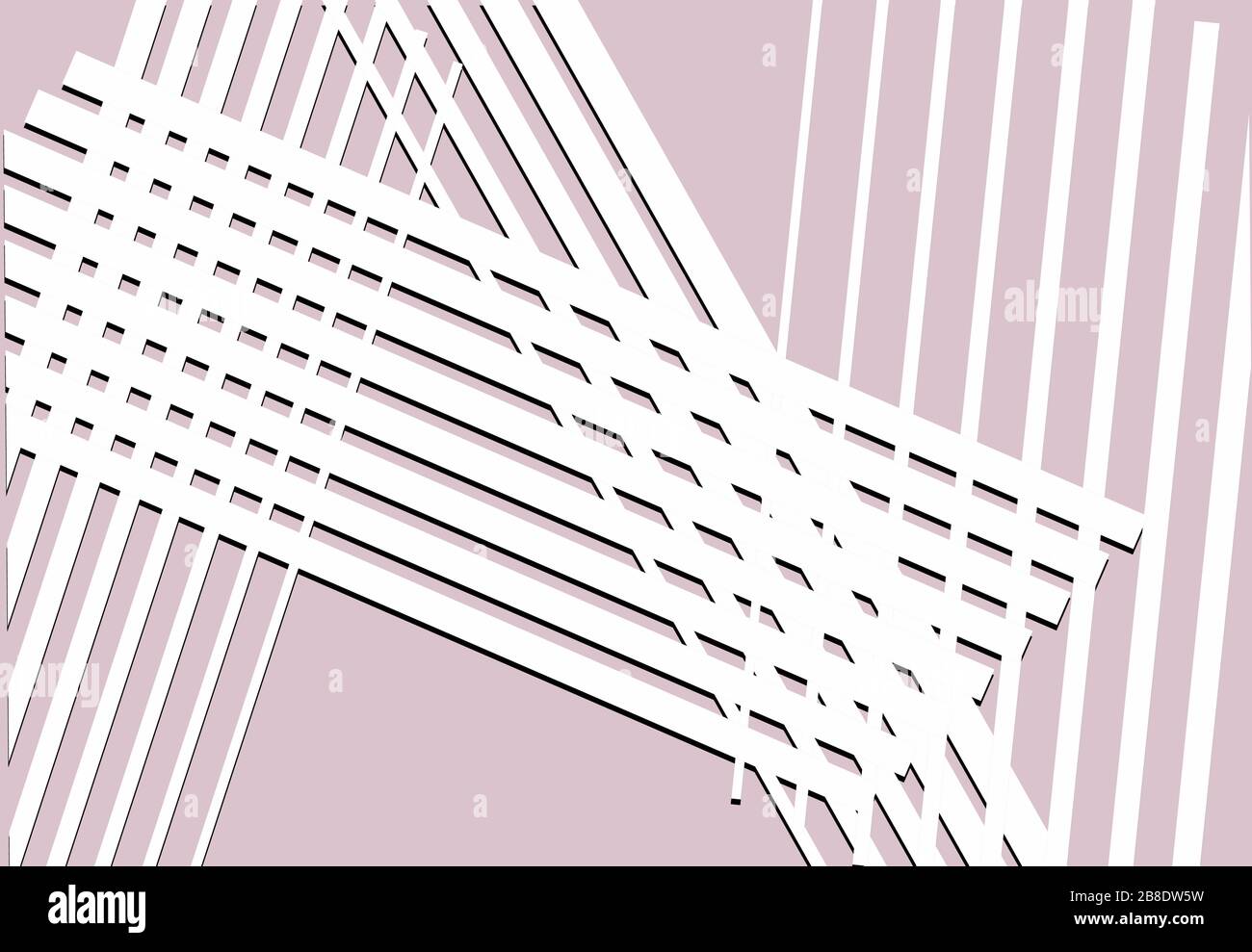 Colorful, monochrome abstract geometric art with random, chaotic lines ...