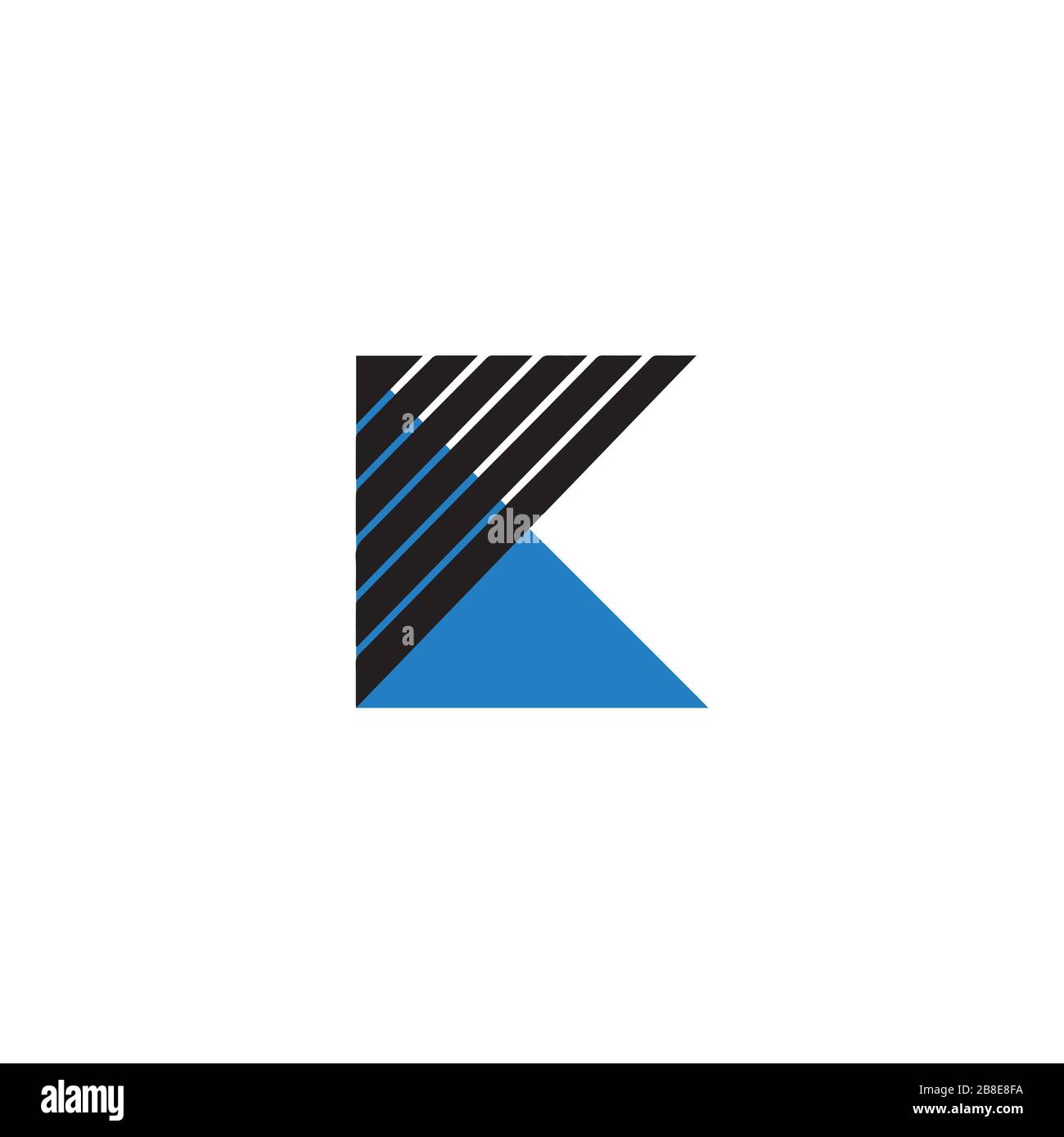 Initial letter k logo design template Stock Vector Image & Art - Alamy