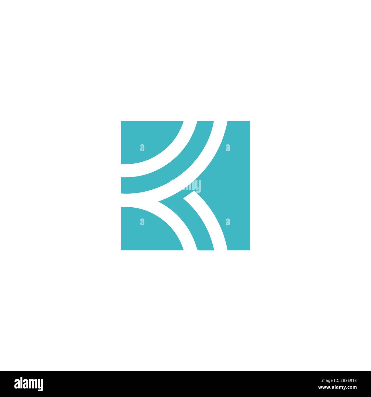 Initial letter k logo design template Stock Vector Image & Art - Alamy