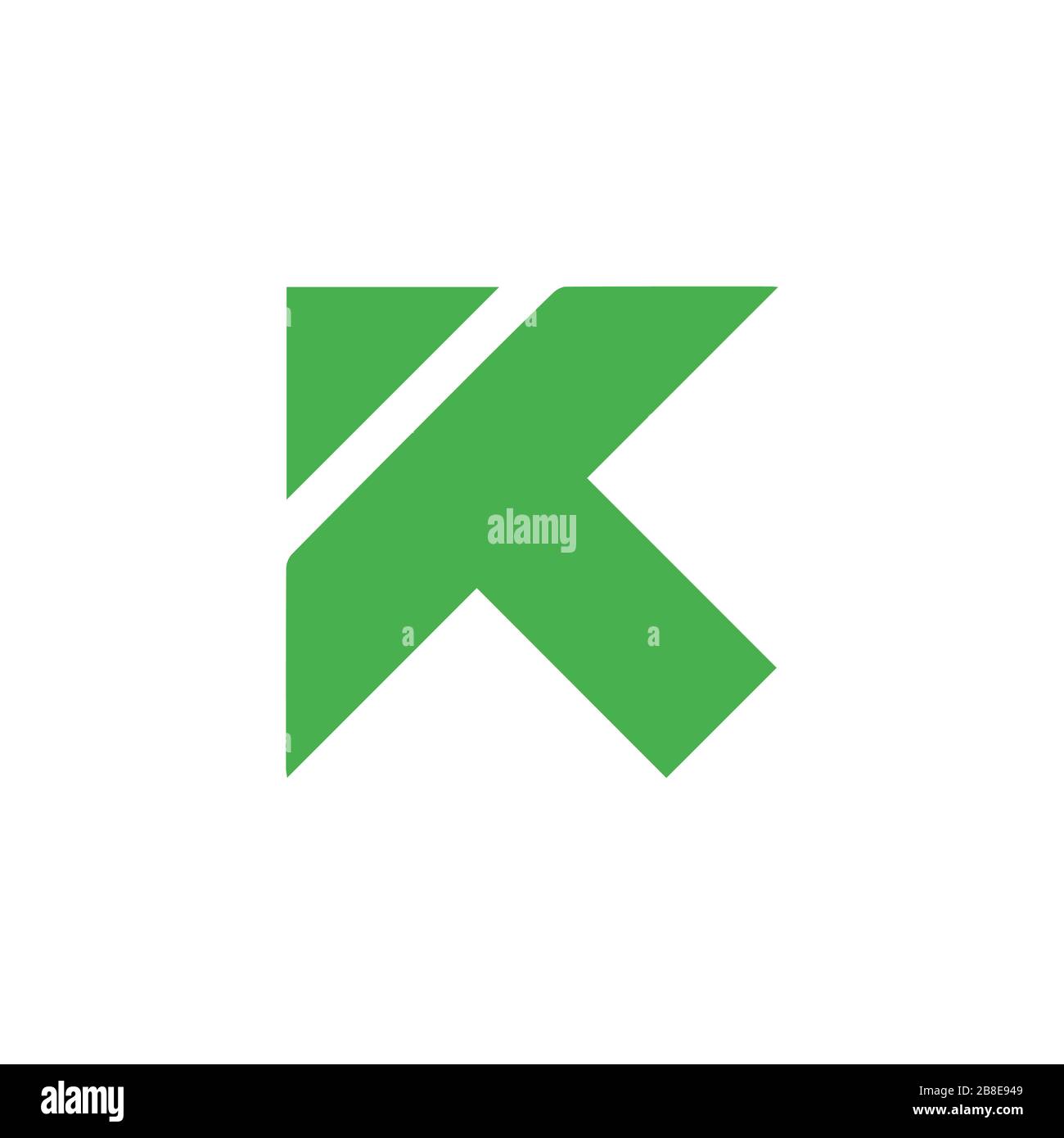 K Letter Icon Logo Stock Vector Images - Alamy