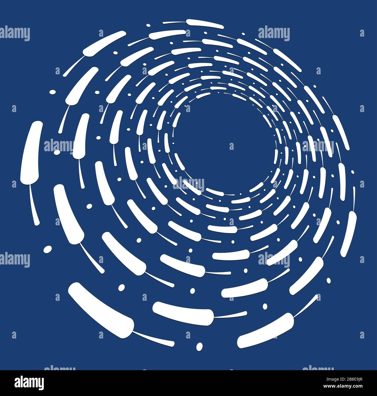 white helical, spiraling, curl and curly shape. spiral, twirl, swirl