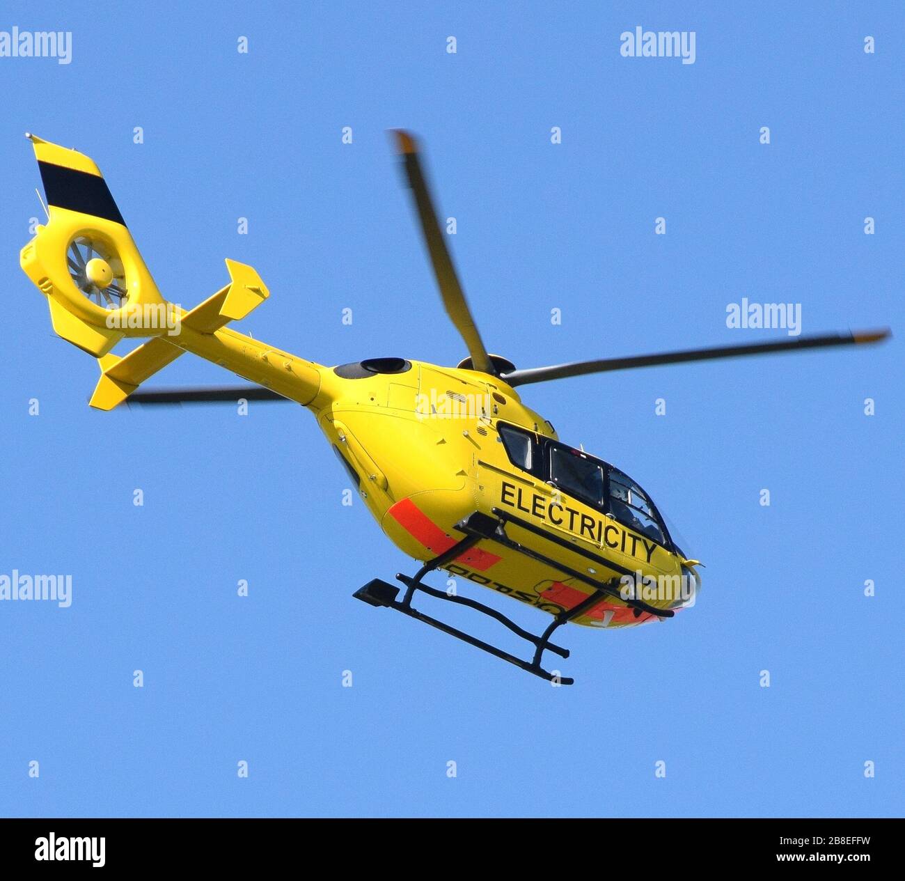 England This Helicopter Is For The Inspection Of Electricity Lines Hi 