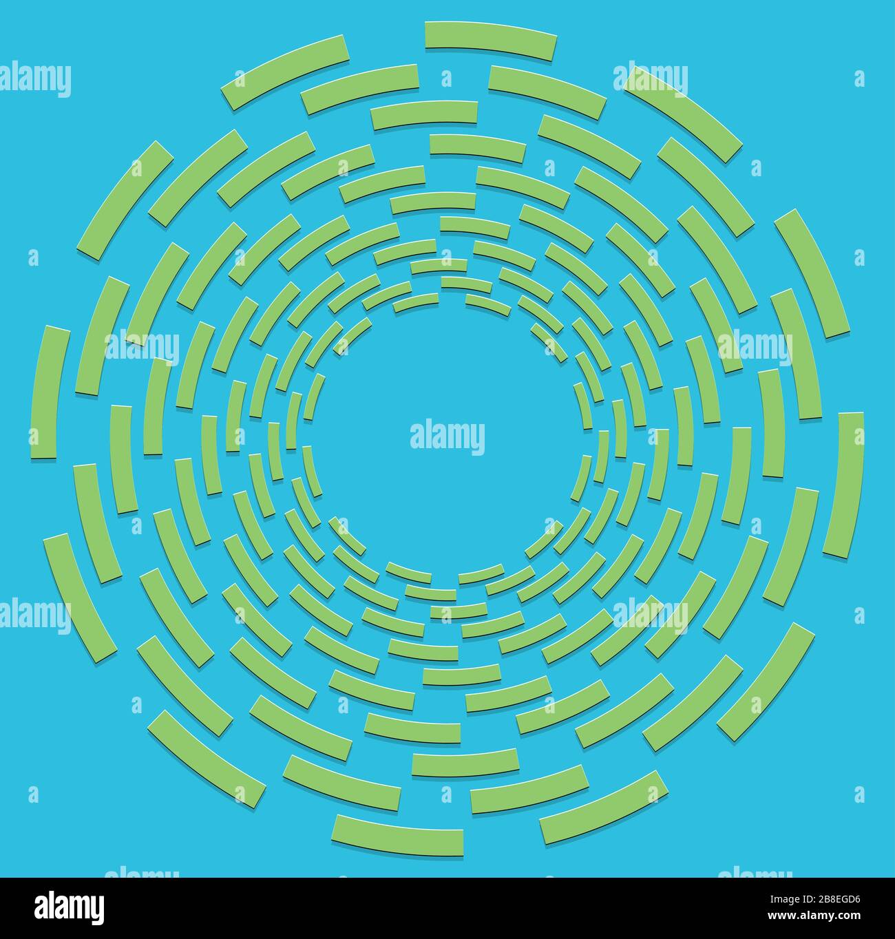 duotone curly, coil, gyration volute shape. twine vortex rotating in ...