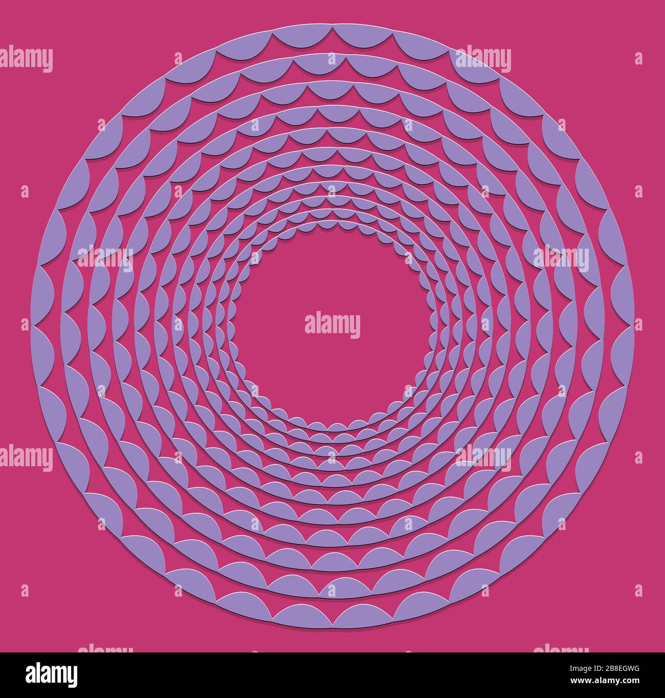 duotone curly, coil, gyration volute shape. twine vortex rotating in ...