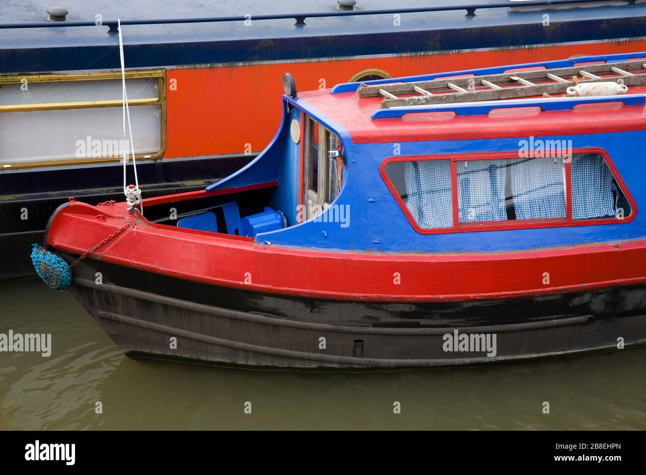 Canal barge in the Floating Harbour, Bristol City, Southwest England