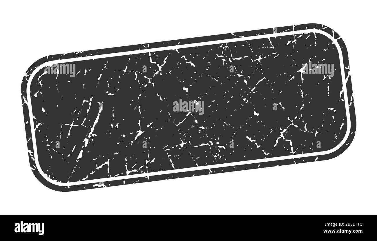 blank stamp. blank square grungy black sign Stock Vector Image & Art ...