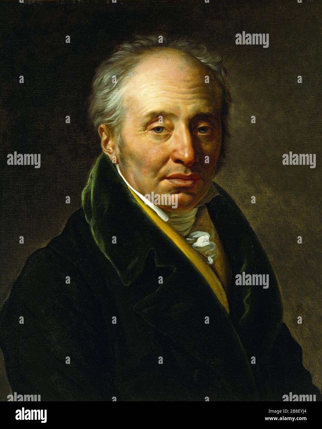 Anne-Louis Girodet de Roussy-Trioson - Portrait de Louis-Charles Balzac (1811). Stock Photo