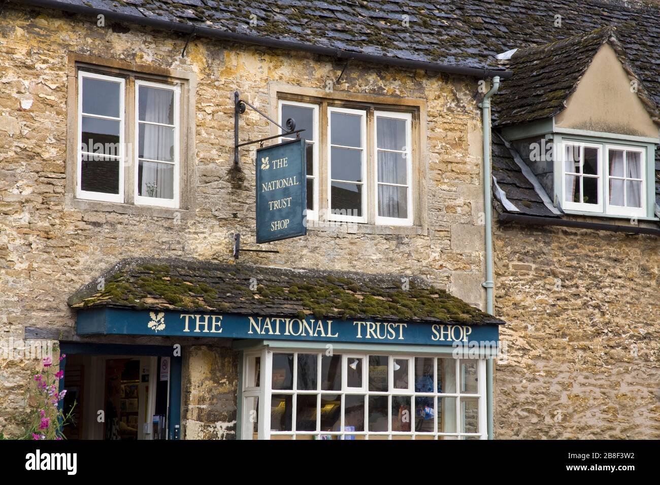 The National Trust Shop, Lacock Village, Cotswolds District, Wiltshire