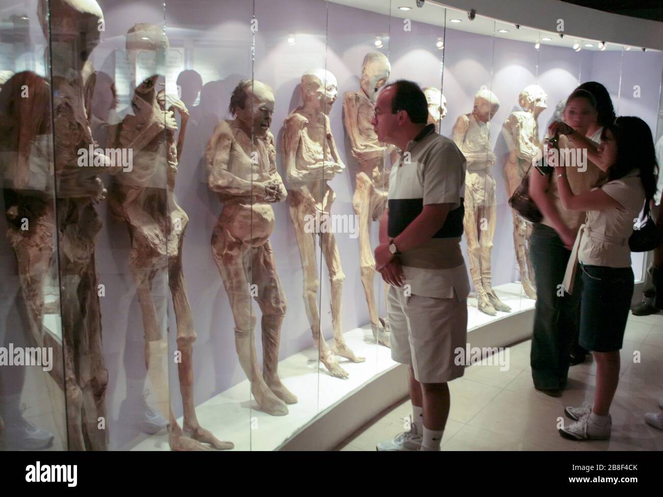 Mummy Museum, Guanajuato, Mexico Stock Photo