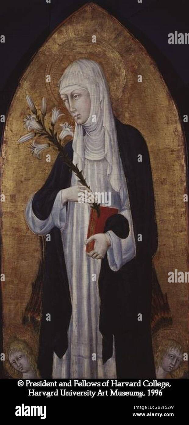 St catherine of siena giovanni di paolo hi-res stock photography and ...