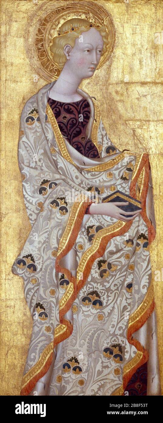 Giovanni di Paolo - Saint Catherine Stock Photo - Alamy