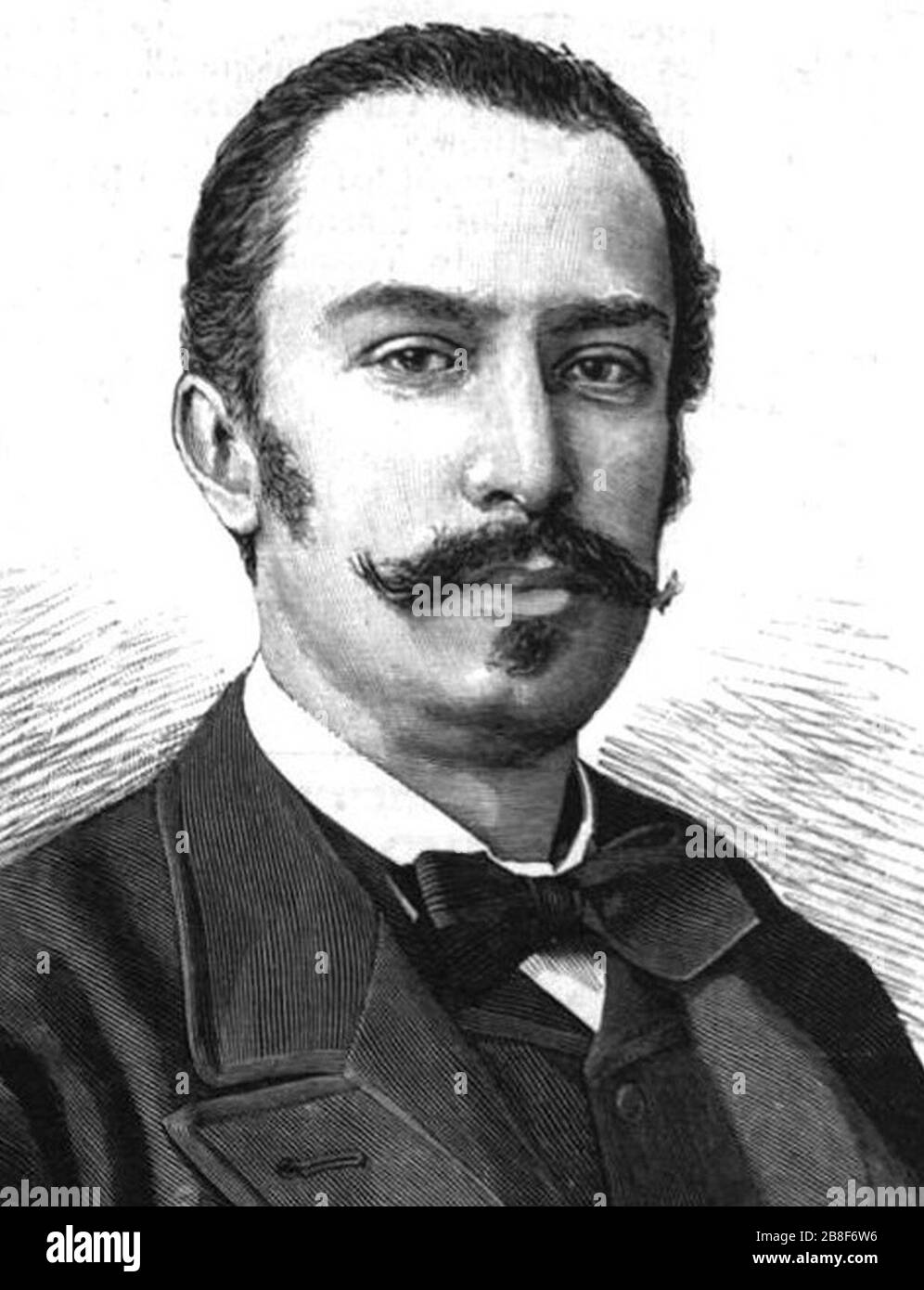 Giovanni Giolitti 1889 (cropped). Stock Photo