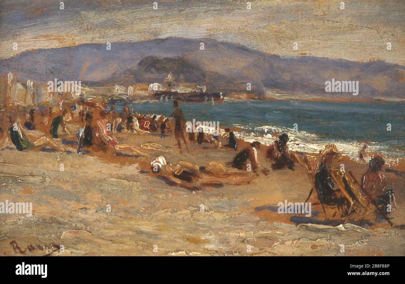 Bagnanti sulla spiaggia hi-res stock photography and images - Alamy