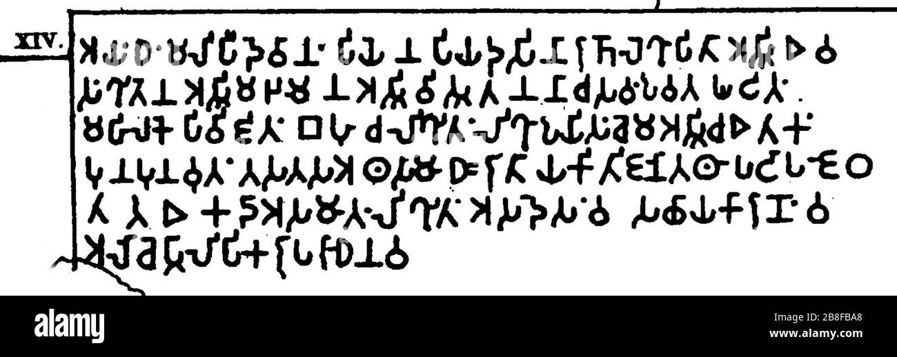 Girnar Major Rock Edict No14 Stock Photo Alamy