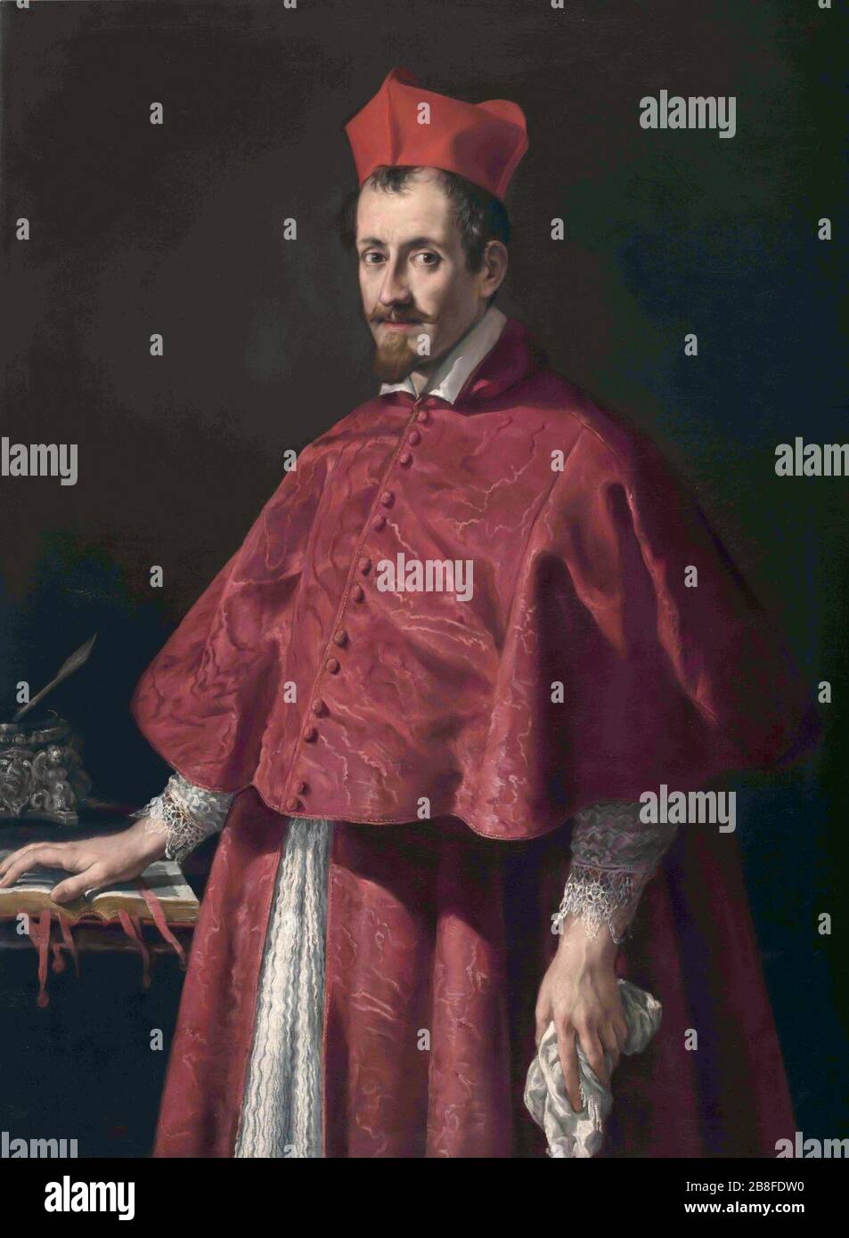 Giulio Sacchetti, by Pietro da Cortona. Stock Photo