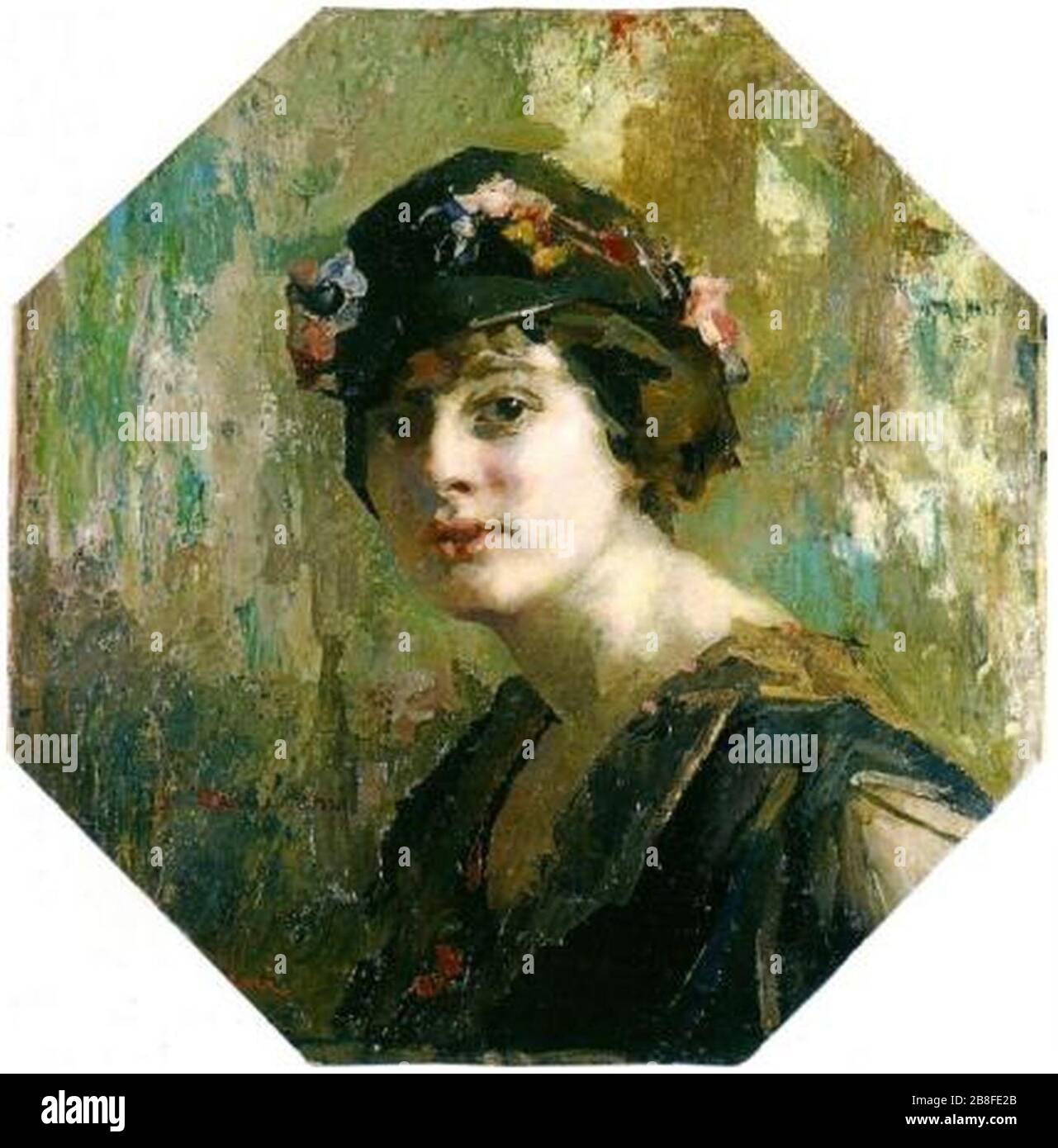 Giuseppe Amisani Ritratto femminile Stock Photo Alamy