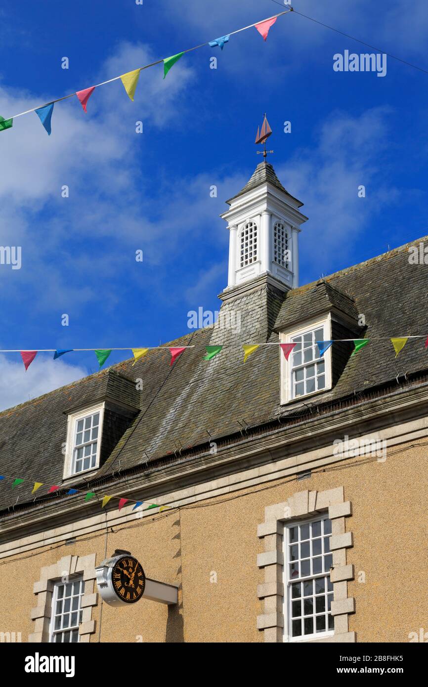 Old Post Office, The Moor, Falmouth, Cornwall, England, United Kingdom Stock Photo