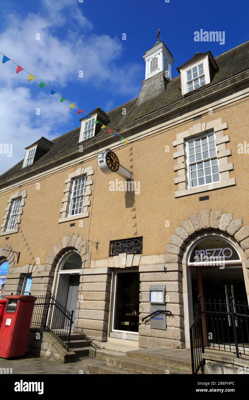 Old Post Office, The Moor, Falmouth, Cornwall, England, United Kingdom Stock Photo