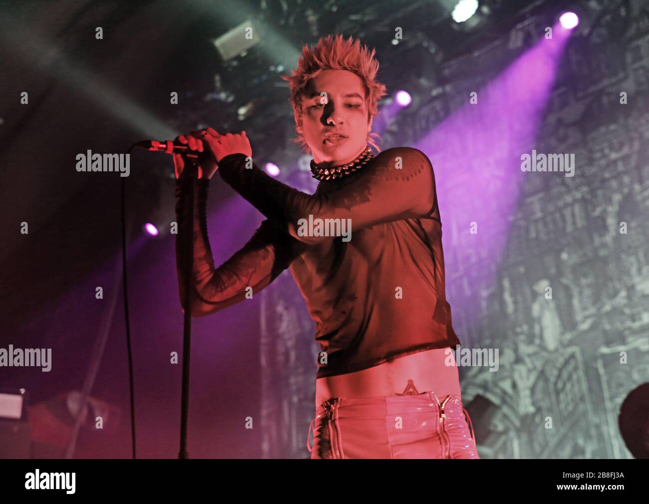 Palaye Royale Performing At Manchester O2 Ritz Featuring Palaye Royale Remington Leith Where Manchester United Kingdom When 19 Feb Credit Sakura Wenn Com Stock Photo Alamy Palaye Royale Performing At Manchester O2 Ritz Featuring Palaye Royale Remington Leith Where Manchester United Kingdom When 19 Feb Credit Sakura Wenn Com Stock Photo Alamy