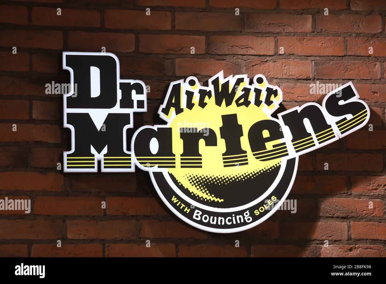 Logo of Dr.Martens is seen at Galeria Shopping and Entertainment Centre  Stock Photo - Alamy