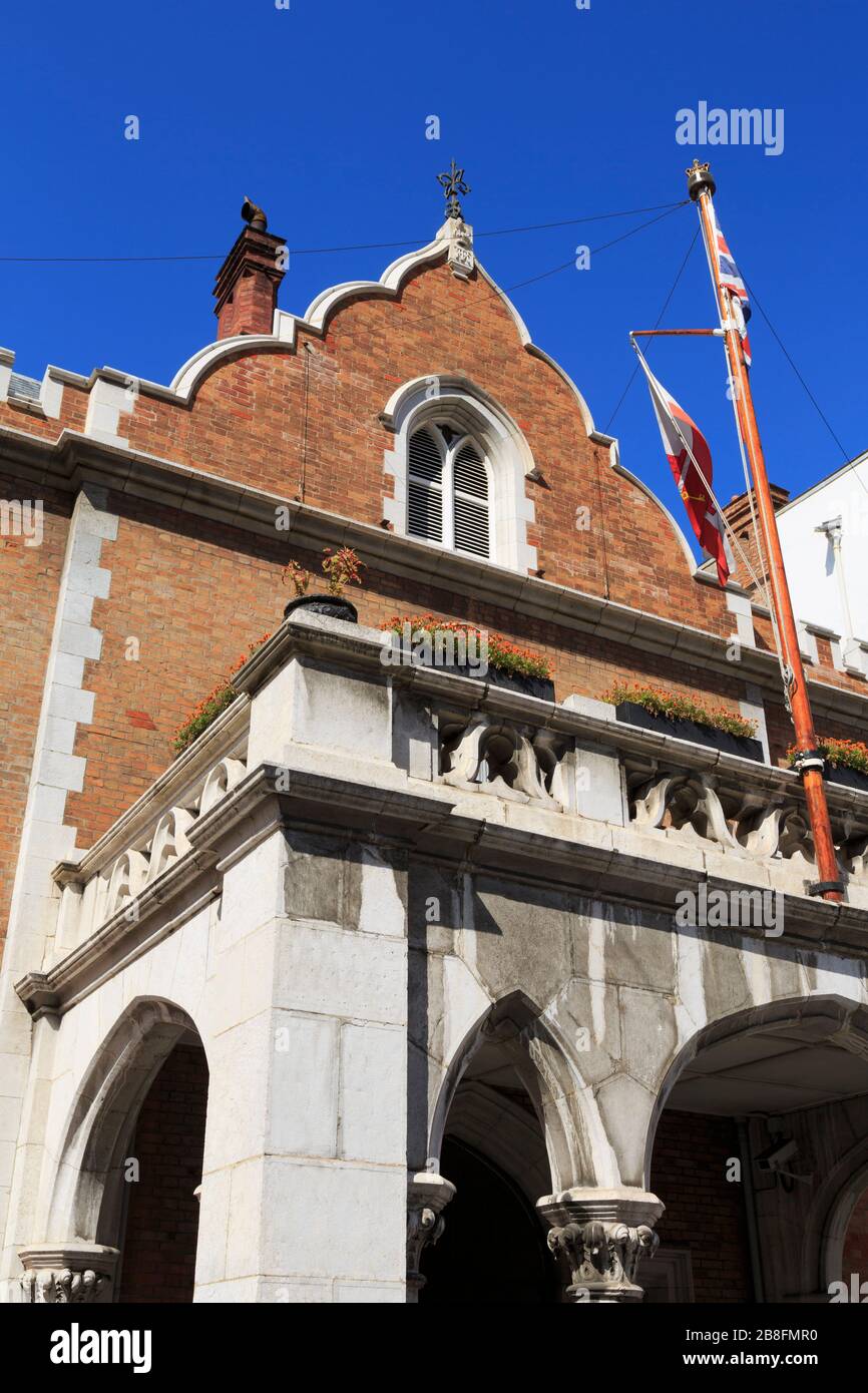 Governor's Residence, Gibraltar, United Kingdom, Europe Stock Photo