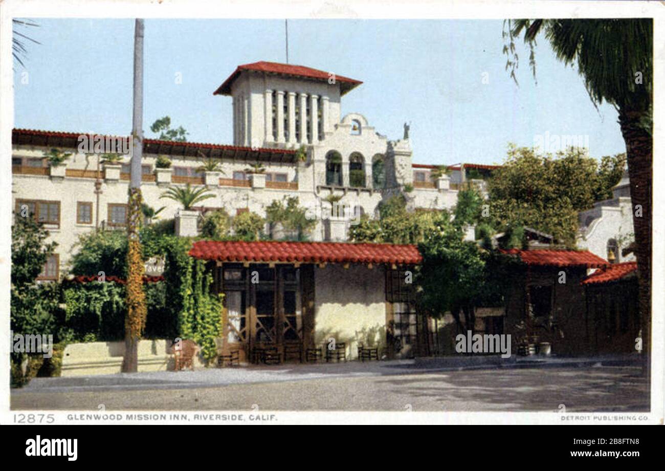 Glenwood Mission Inn Stock Photo Alamy
