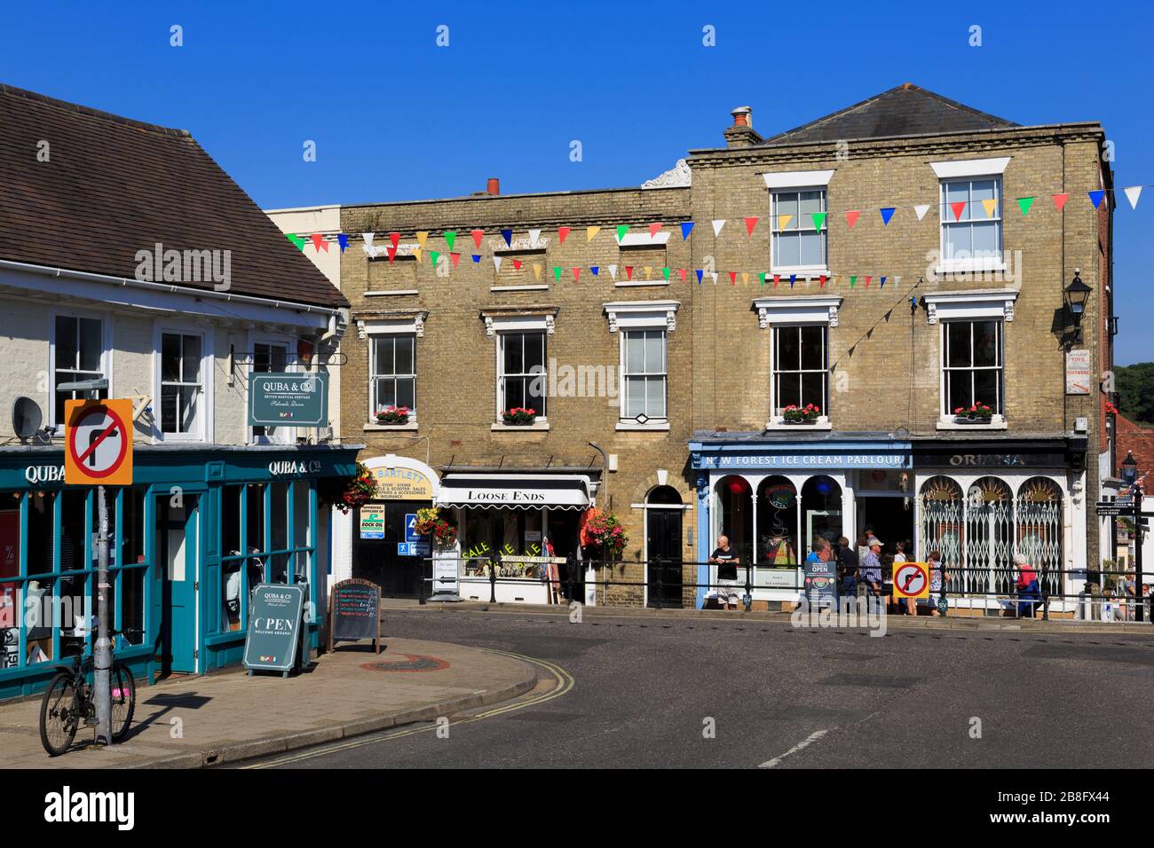 Gosport Street, Lymington Town, Hampshire, England, United Kingdom