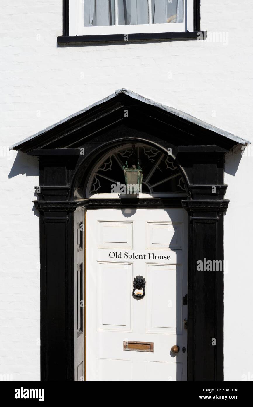 Quay Street, Lymington Town,Hampshire, England, United Kingdom Stock Photo