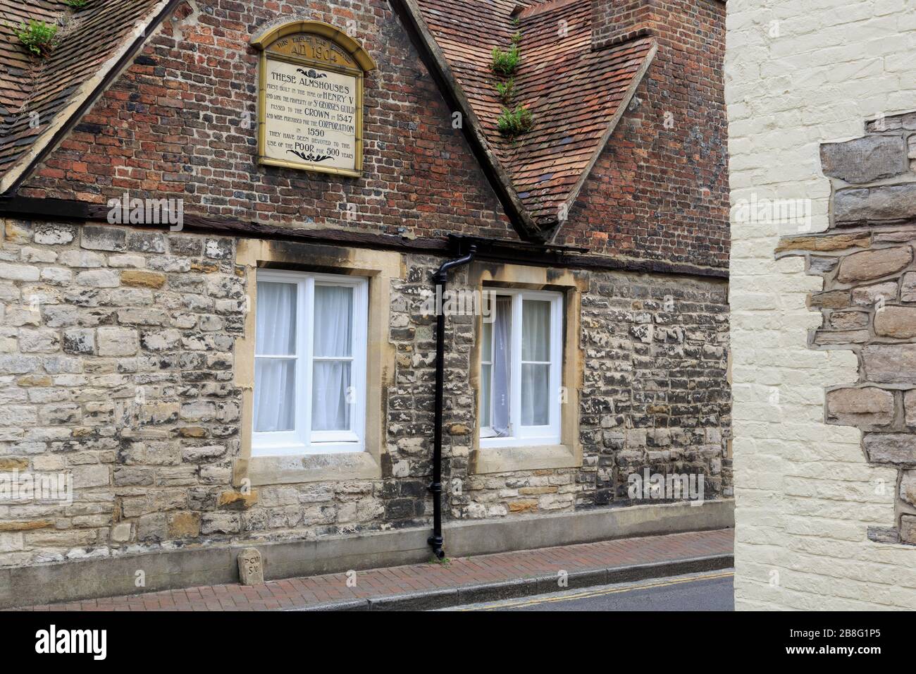 Market Street, Old Town Poole, Dorset, England, United Kingdom Stock