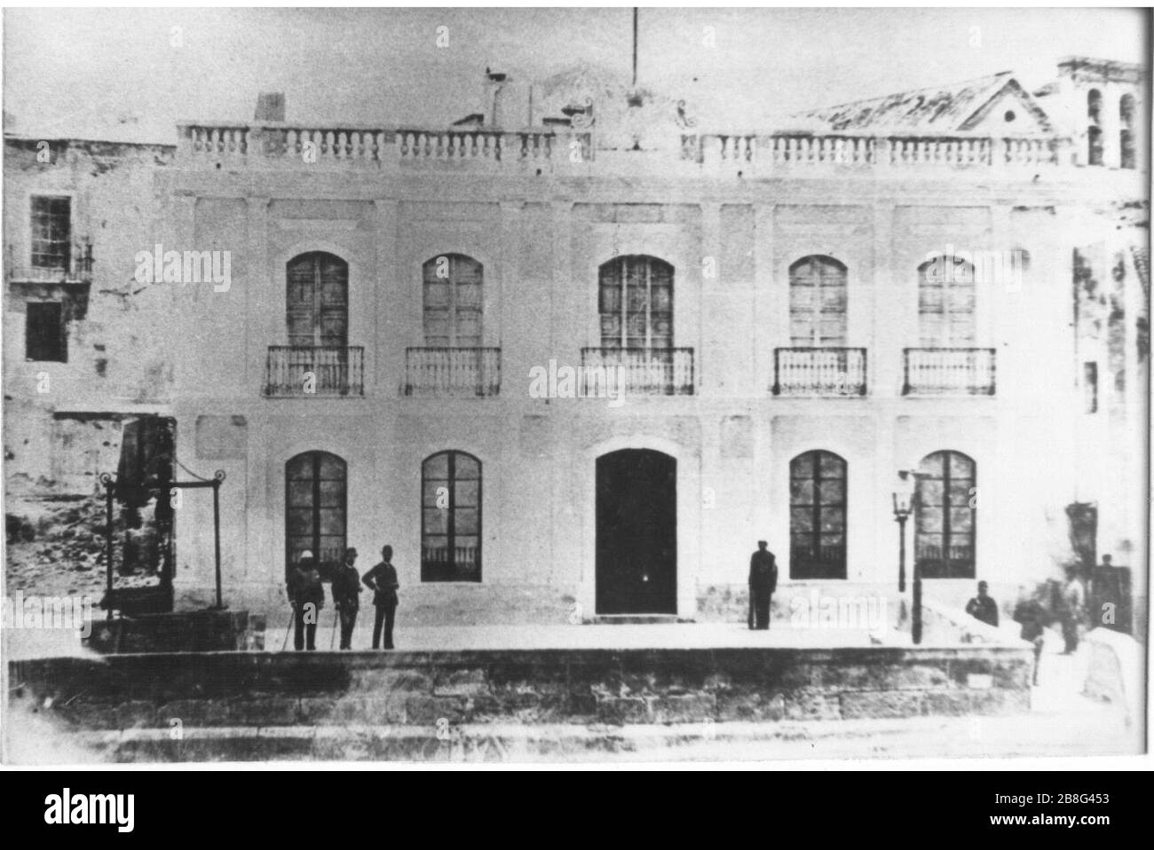 Gobierno militar (1887). Stock Photo