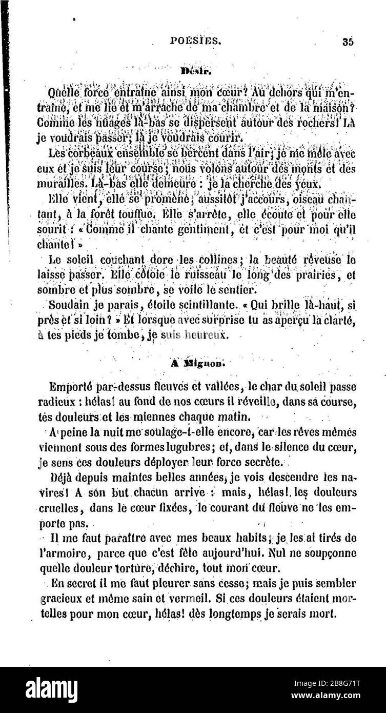 Goethe, I 050 Stock Photo Alamy