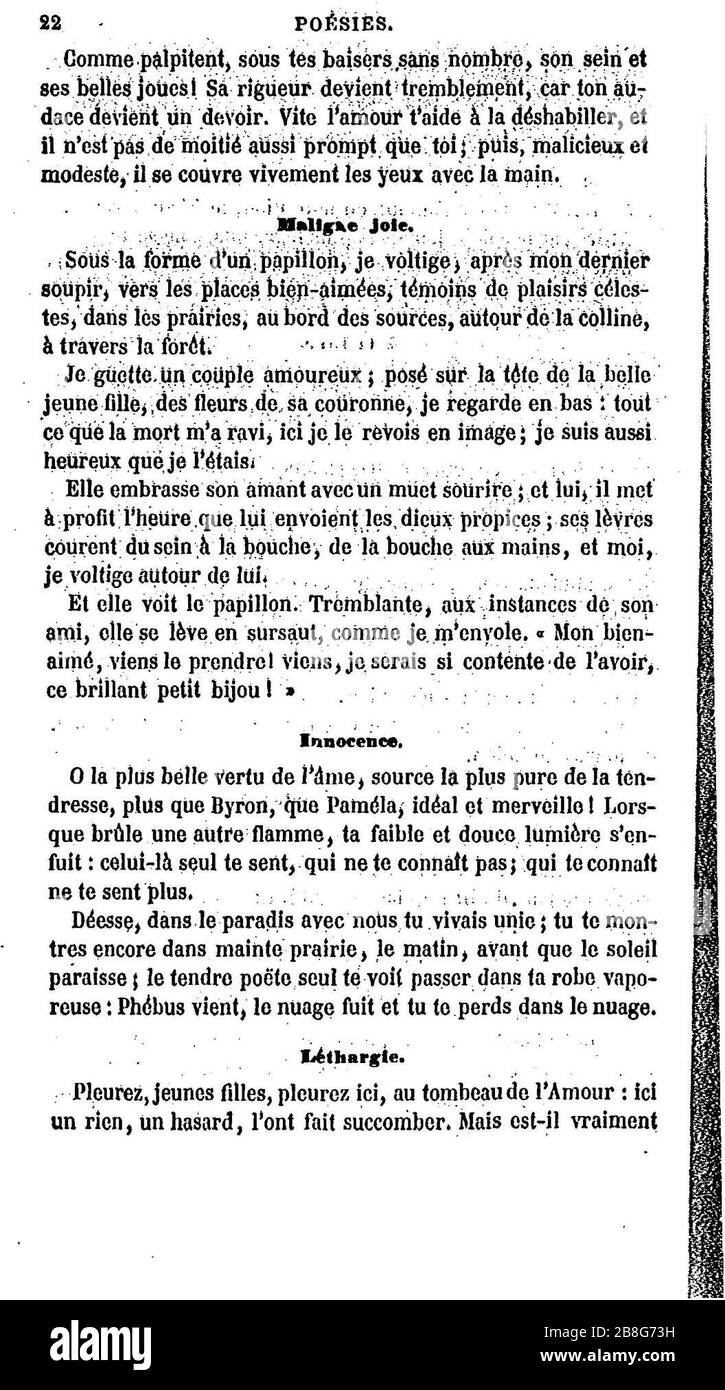 Goethe, I 037 Stock Photo Alamy