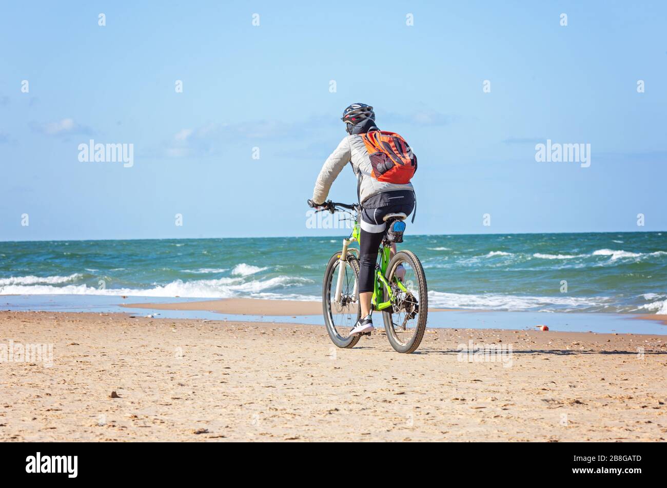 bicycle on the beach