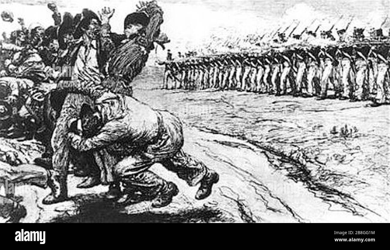 Goliad Executions By Norman Price Stock Photo Alamy