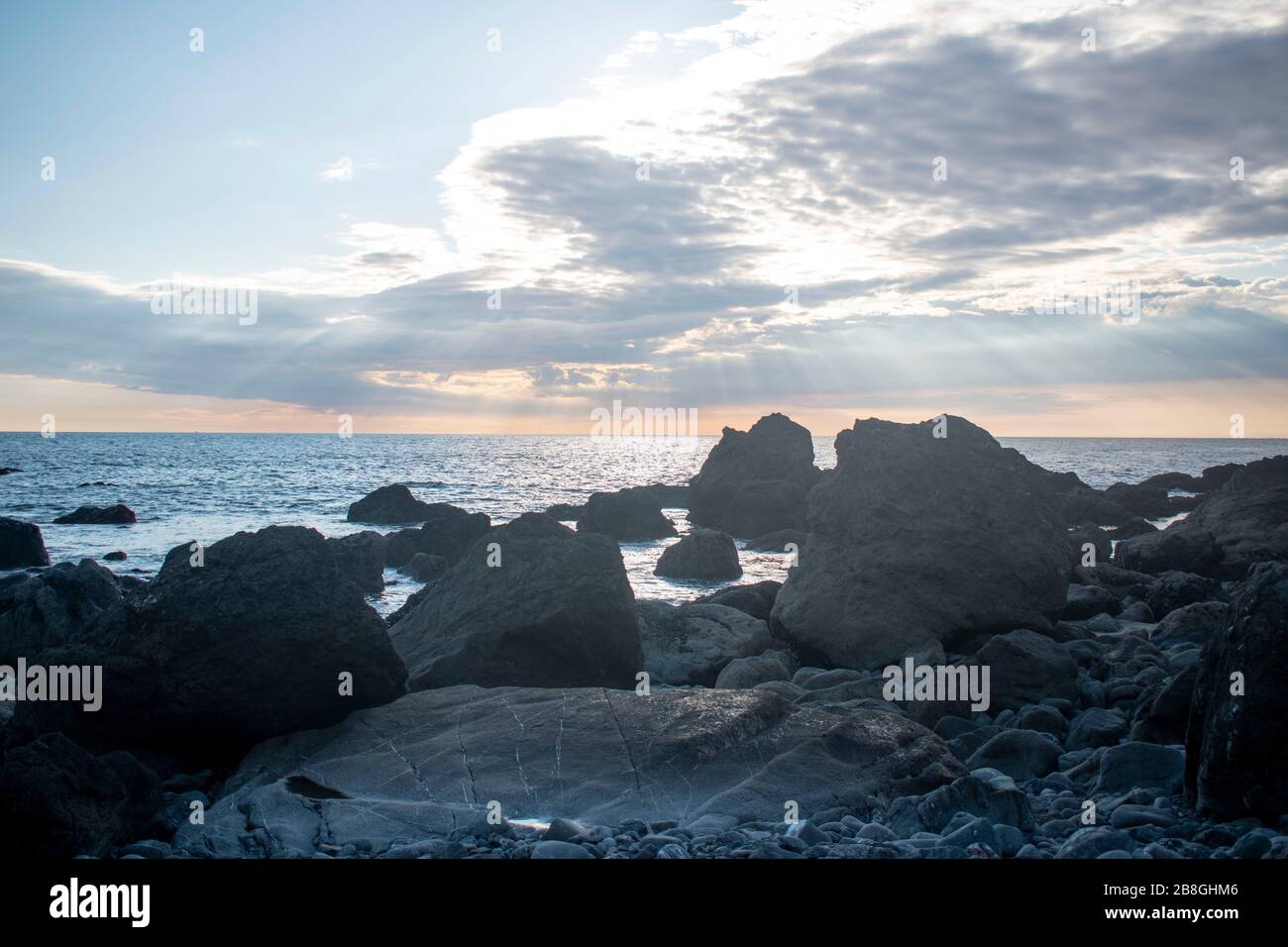 The tide pools below Slide Ranch in Marin County, CA are a beautiful