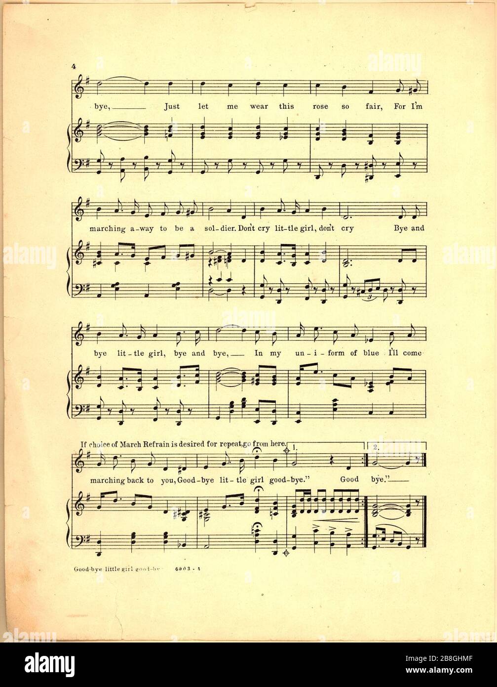 GoodBye Little Girl GoodBye 3 Stock Photo Alamy