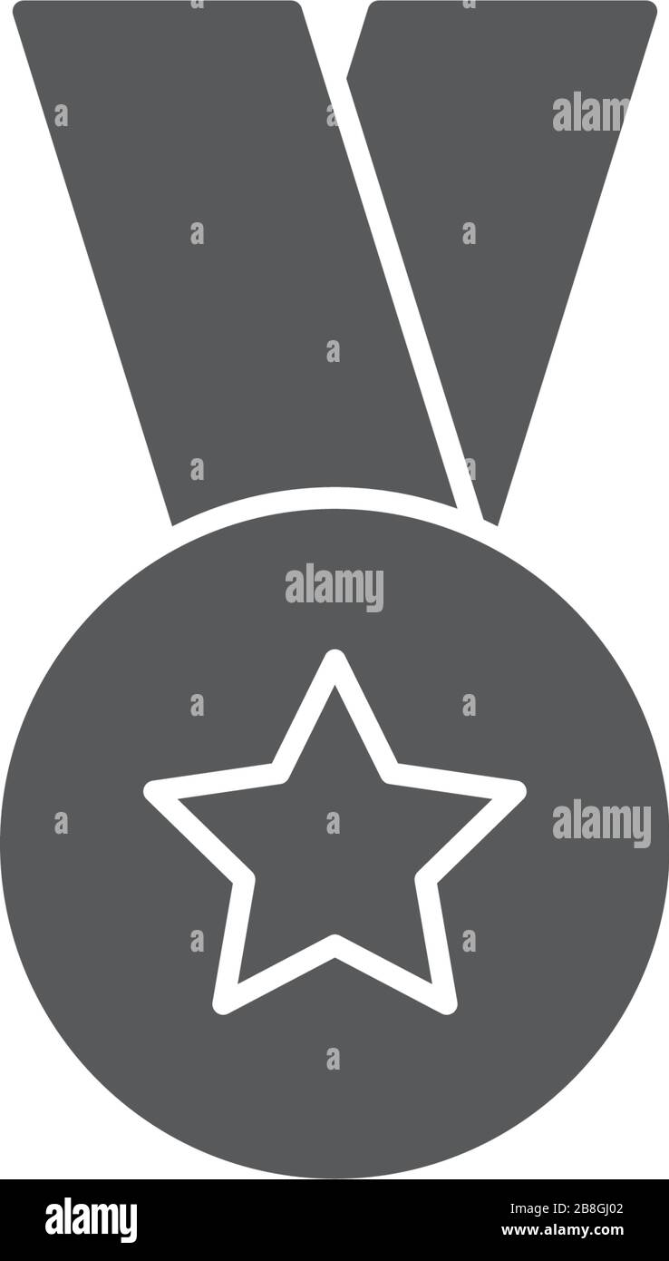 Award Badge vector icon illustration design isolated on white Stock ...